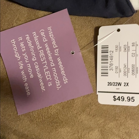 Sport Skort, skirt with built in shorts size 2X - Picture 4 of 5